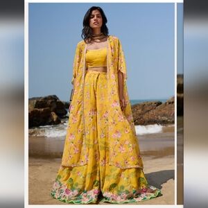 3 Piece Sharara Suit